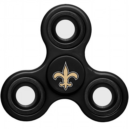 NFL New Orleans Saints 3 Way Fidget Spinner C12